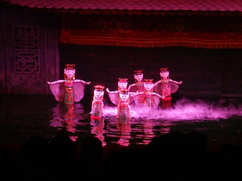 water puppet show hanoi