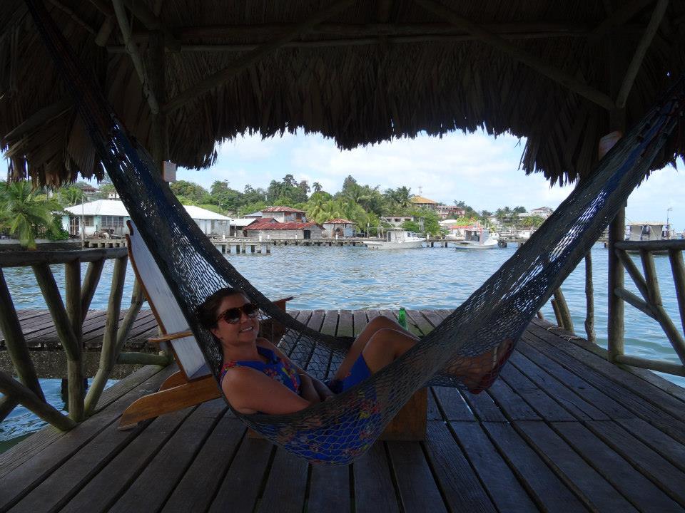 lady in hammock livingston island