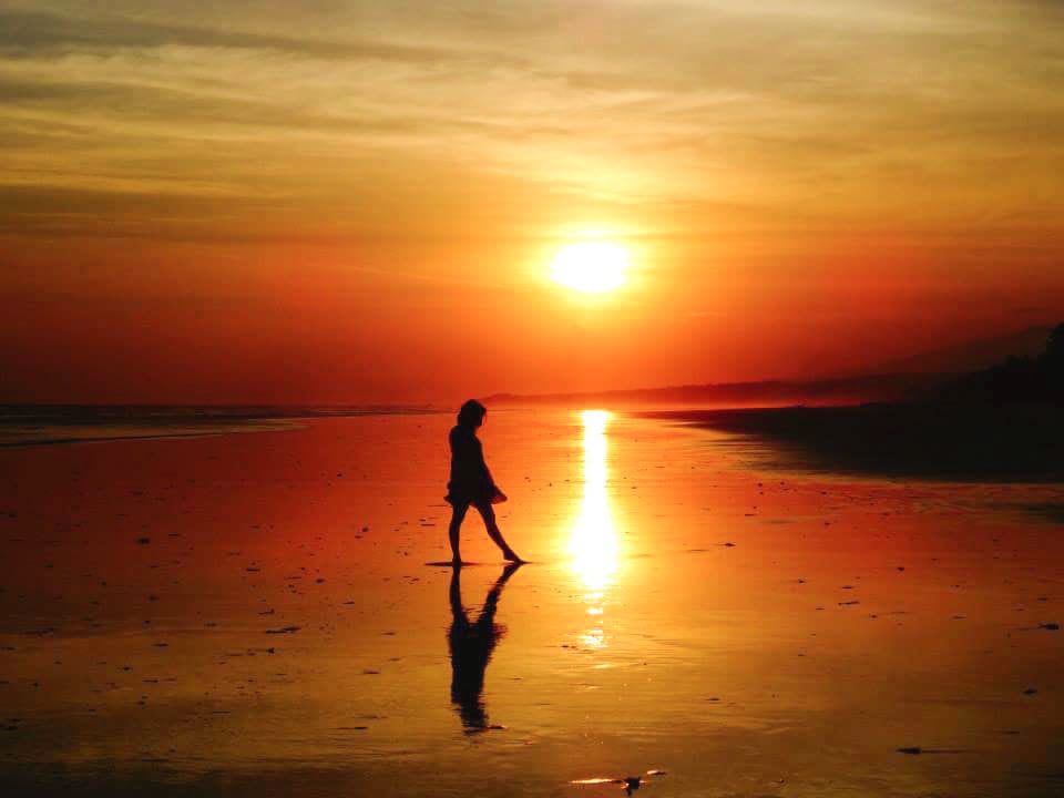 Sunset at El Cuco, El Salavador