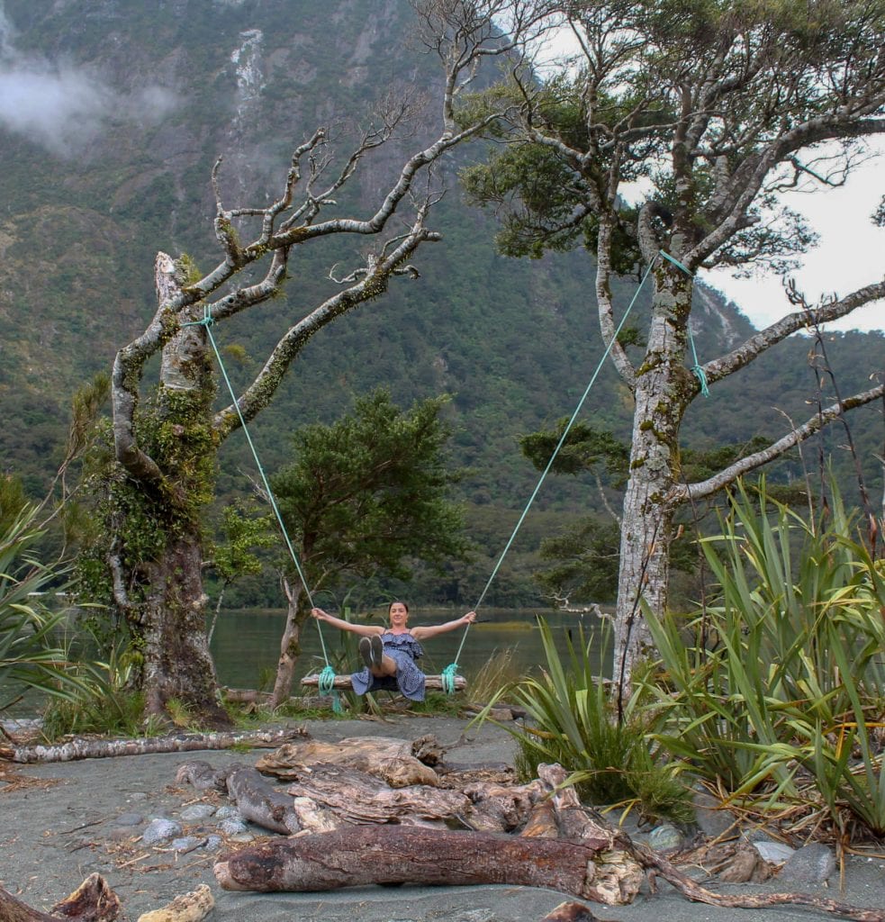 milford sound swing
