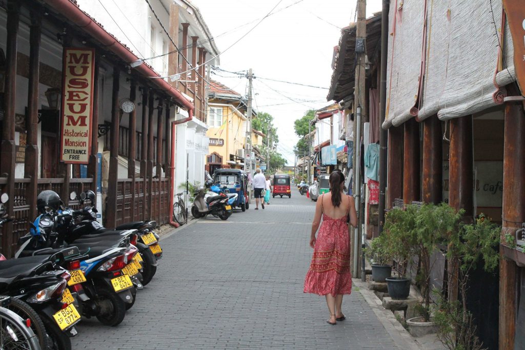 galle sri lanka streets
