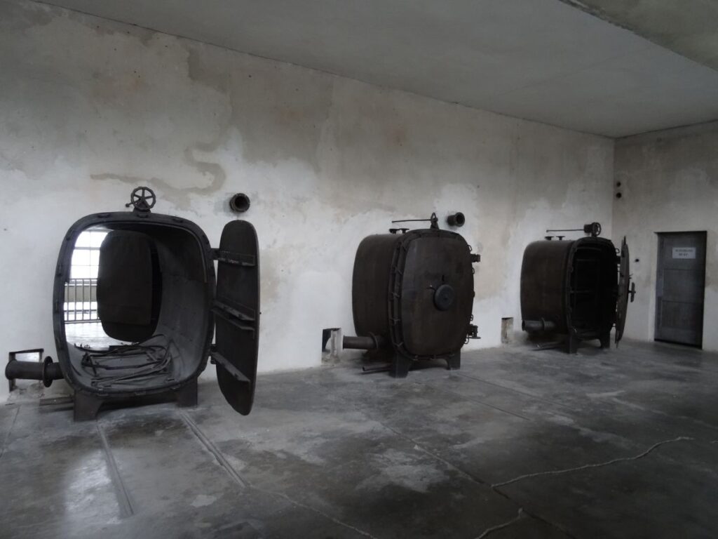 gas chamber auschwitz