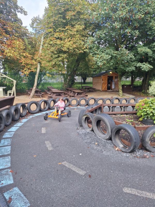 go kart track newpark