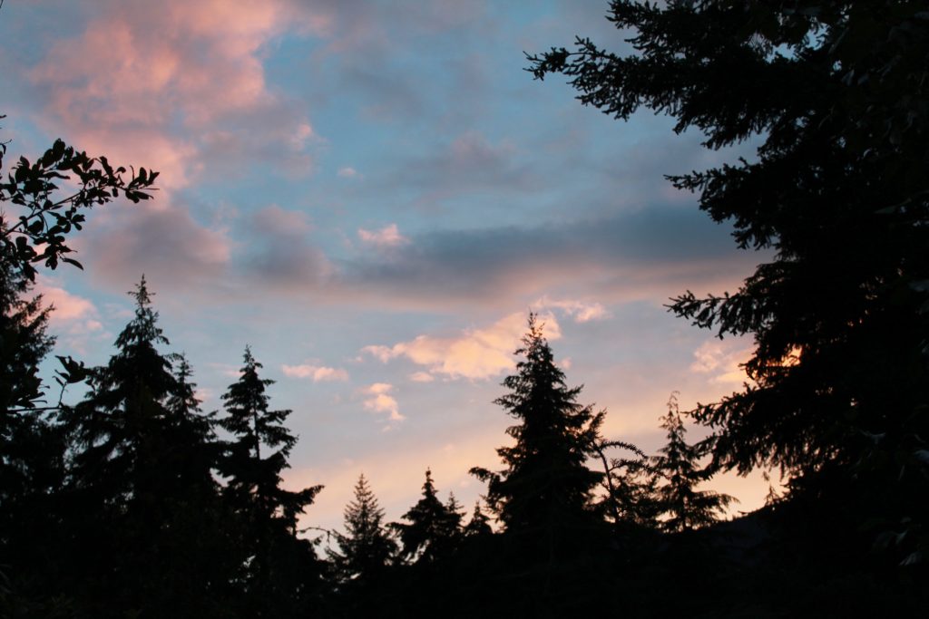 whistler sunset