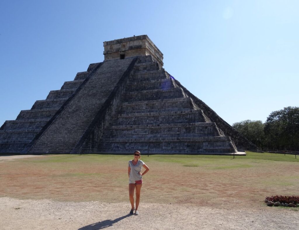 me at chichen itza