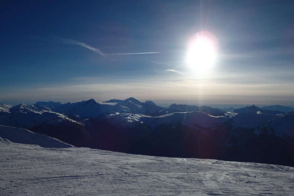 alpenglow whistler blackcomb