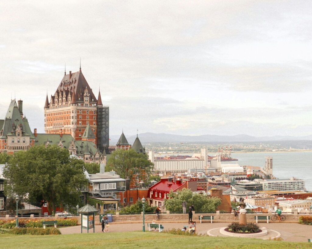 quebec city viewpoint 