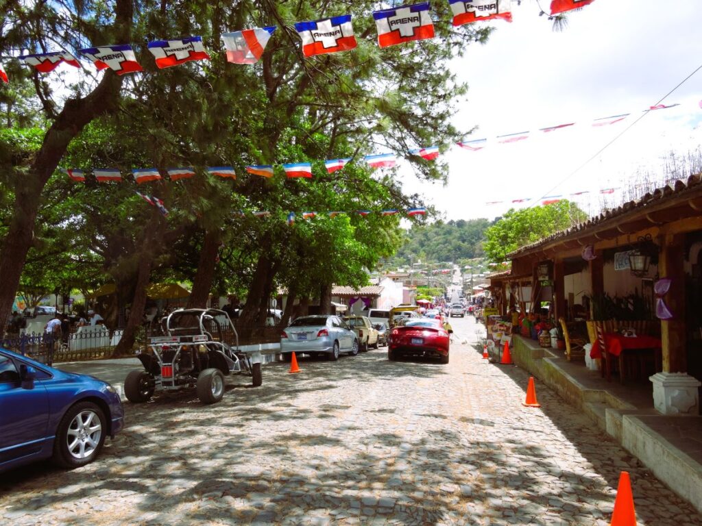 street in ataco