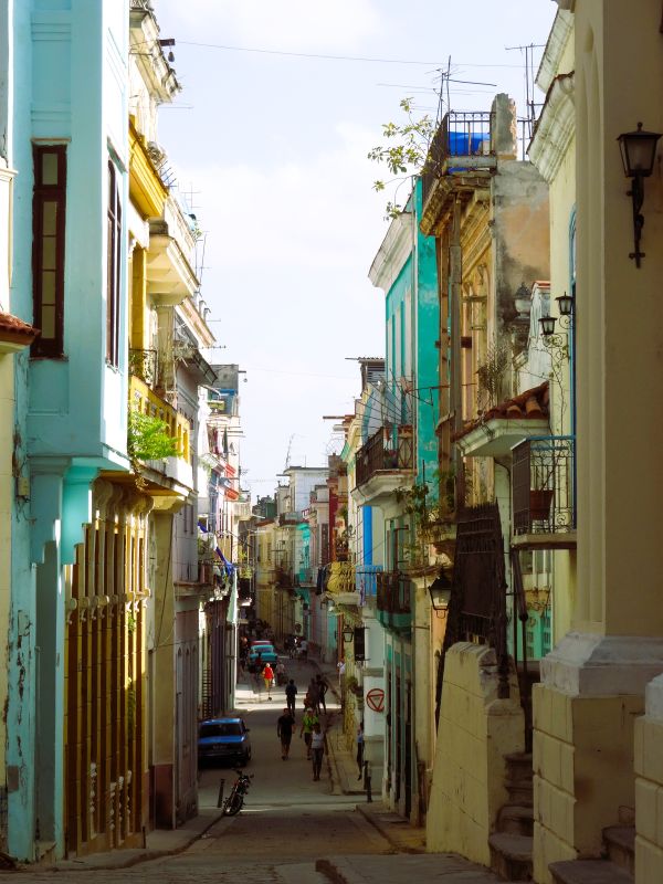 colorful street havana
