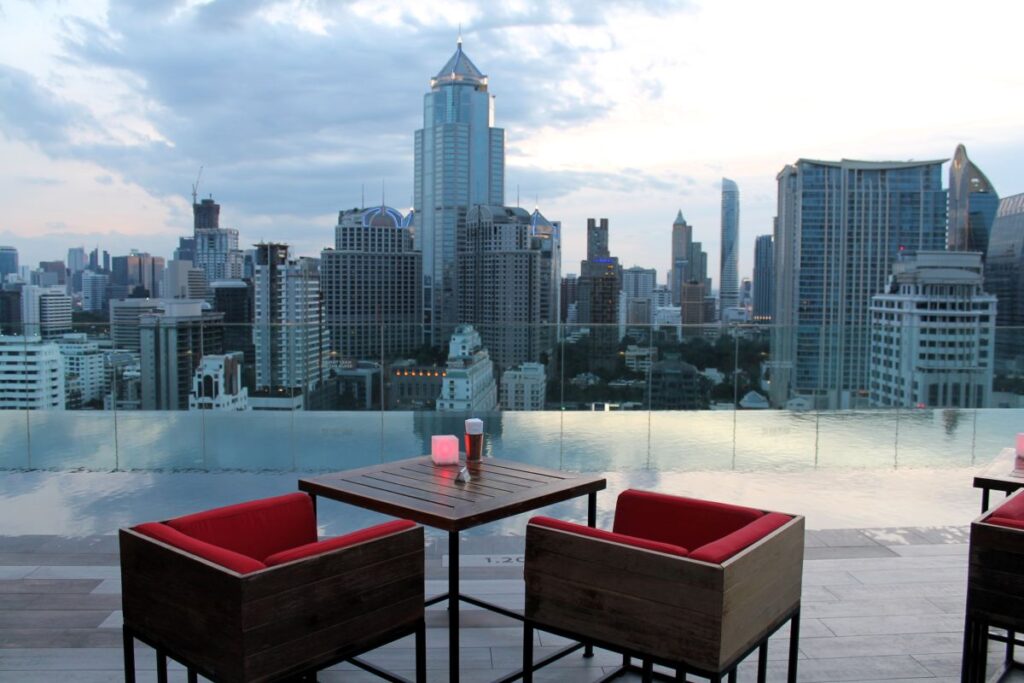 sunset drinks bangkok