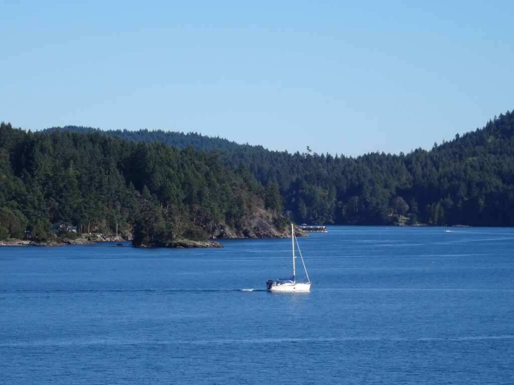 vancouver island ocean boat
