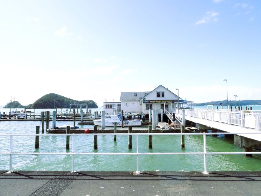 wharf in paihia