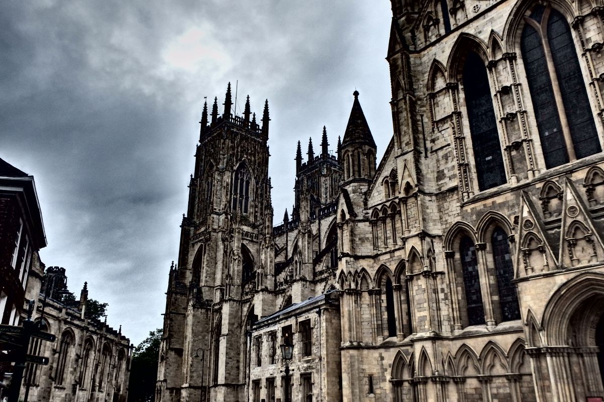 close up of york minster