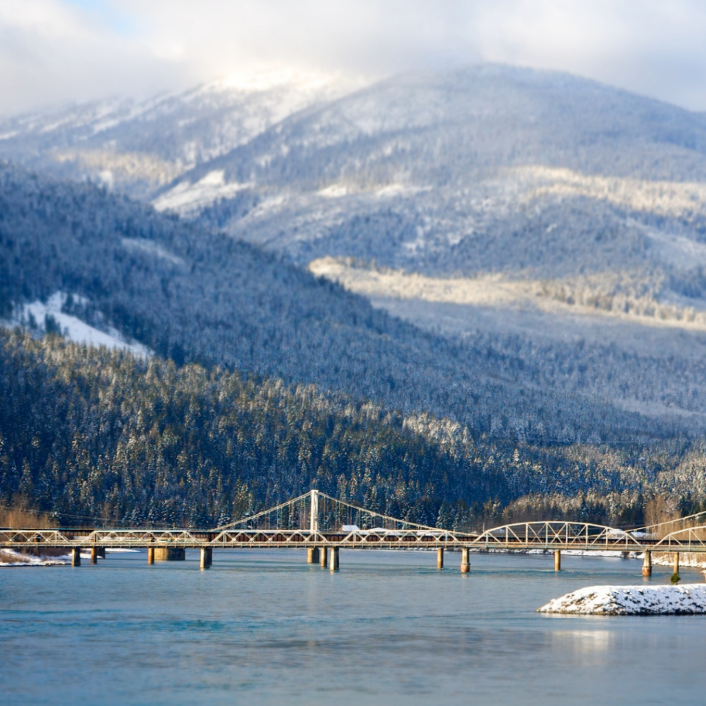 revelstoke mountain covered in snow